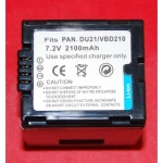 Baterie compatibilă Panasonic DU21 VBD210 pentru camere digitale