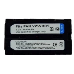 Acumulator compatibil Panasonic VBD1 VBD2E pentru camere digitale și videocamere
