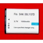 Baterie compatibilă Samsung SB-1137D Li-Ion 7.4V 1000mAh pentru camere foto