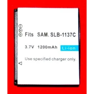 satkit Baterie compatibilă Samsung SB-L1137C Li-Ion 7.4V 1600mAh pentru camere
