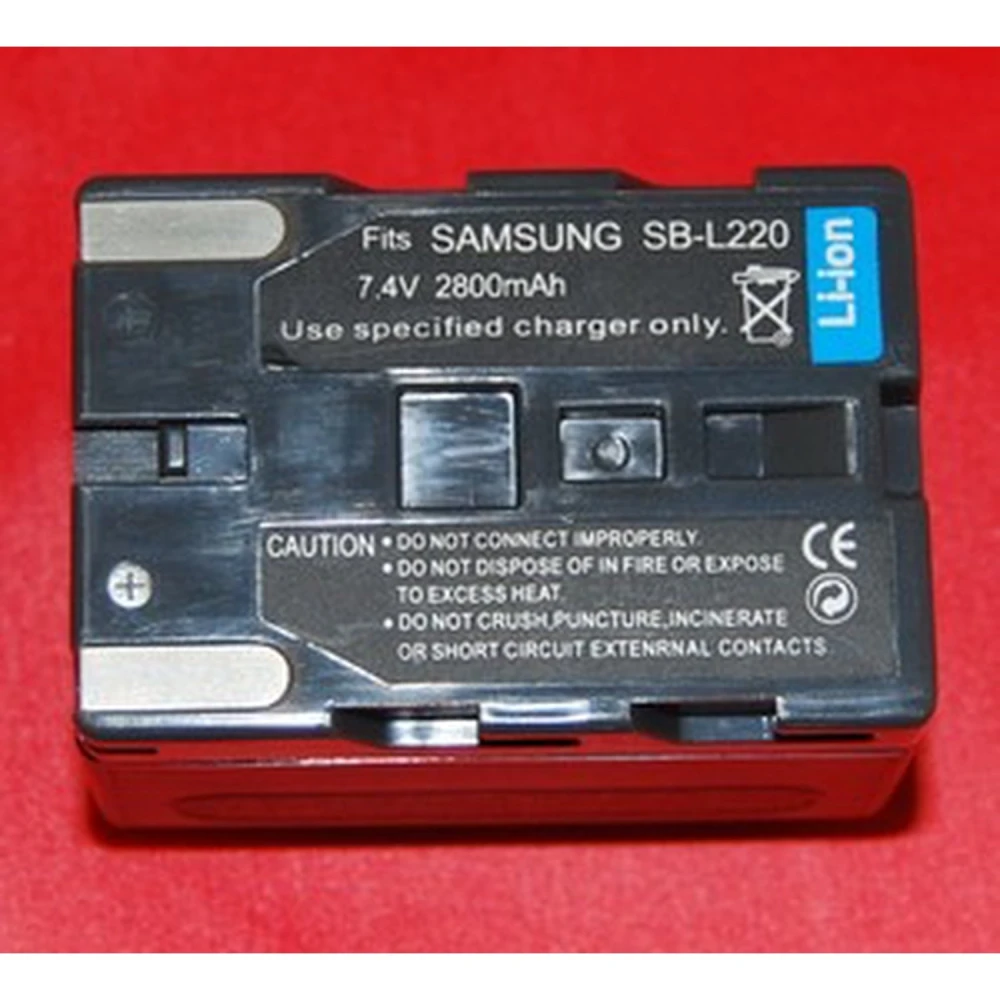 Acumulator compatibil Samsung SB-L220 pentru camere digitale și camere video