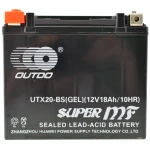 Baterie gel YTX20-BS Harley Davidson 12V 20Ah, performanță ridicată