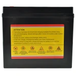 Baterie gel YTX20L-BS pentru moto 12V 20Ah, performanță ridicată