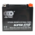 Baterie gel YTX20L-BS pentru moto 12V 20Ah, performanță ridicată