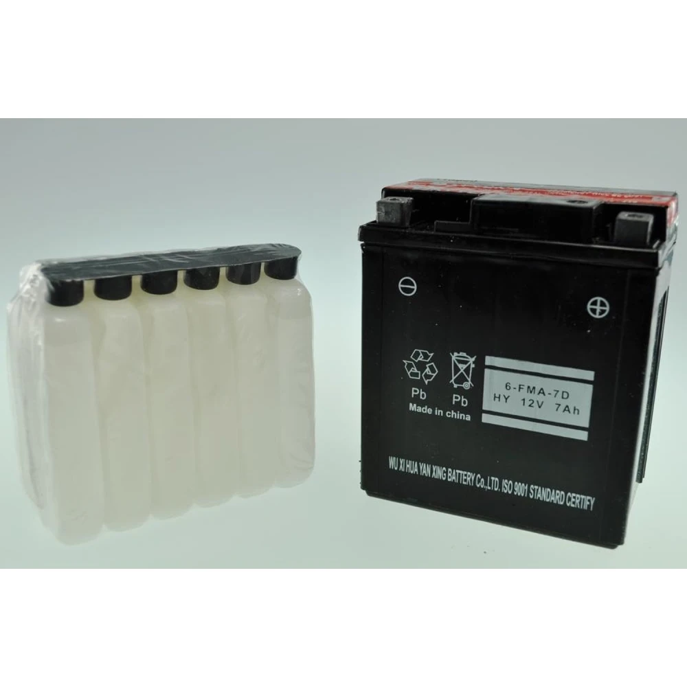 Baterie moto gel YTX7L-BS (6-FMA-7D) de înaltă performanță