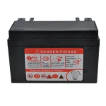 Bateria Moto MTX7A YTX7A-BS Gel mostrando etiqueta y especificaciones