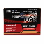 Baterie Moto AGM 12V 9Ah OUTDO HCZ10S-MF - Compatibil Yuasa YTZ10S(-BS) / GTZ10S / ETZ10S