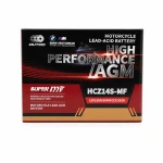 Baterie Moto AGM 12V 12Ah OUTDO HCZ14S-MF - Compatibil Yuasa YTZ14S(-BS) / GTZ14S / ETZ14S