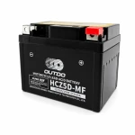 Baterie Moto AGM 12V 5Ah OUTDO HCZ5D-MF - Compatibil Yuasa YTZ7S-BS / GTZ7S / ETZ5L-BS