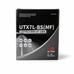Baterie Moto AGM 12V 7Ah OUTDO UTX7L-BS(MF) - Compatibil Yuasa YTX7L-BS / GTX7L-BS / ETX7L-BS