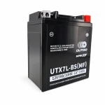 Baterie Moto AGM 12V 7Ah OUTDO UTX7L-BS(MF) - Compatibil Yuasa YTX7L-BS / GTX7L-BS / ETX7L-BS