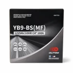 Baterie Moto AGM 12V 9Ah OUTDO YB9-BS(MF) - Compatibil Yuasa YB9-B / GS GM9Z-3B-1 / GS YB9-B / 12N9-4B-1 (flooded)
