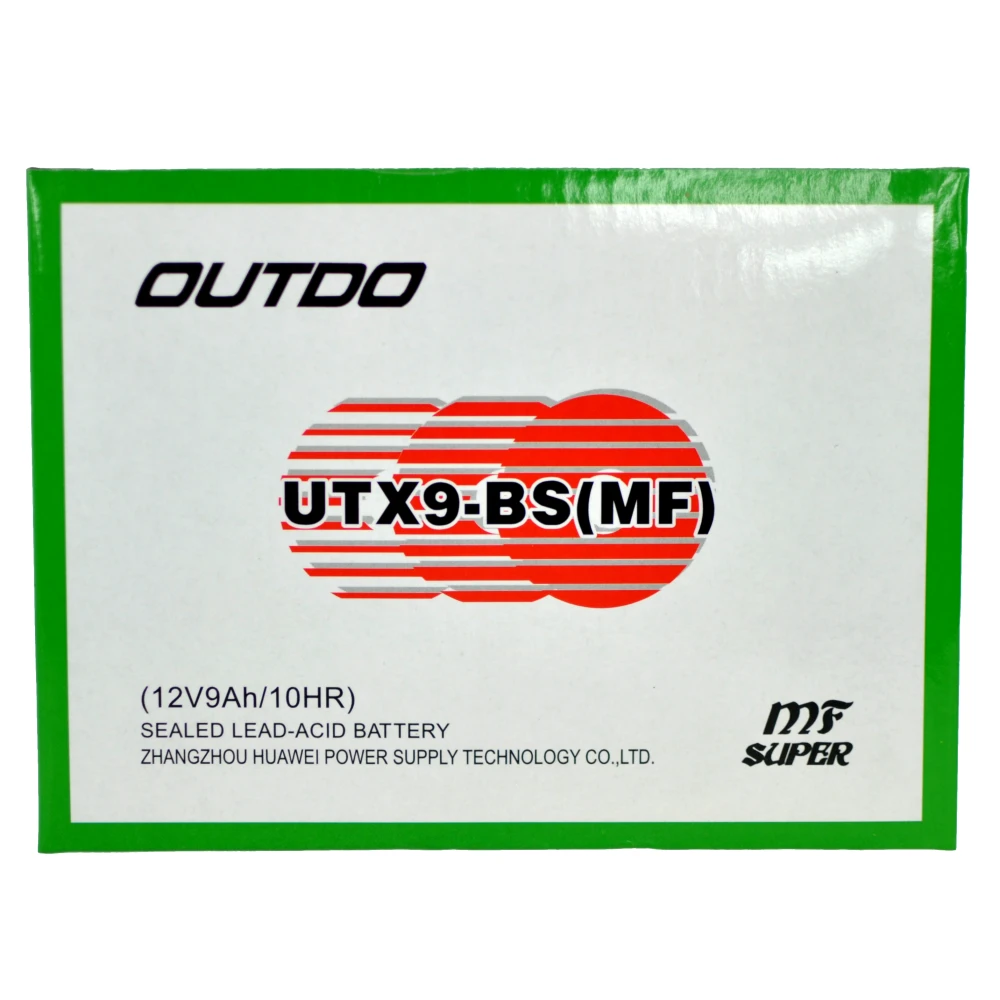 Baterie moto UTX9A YTX9-BS Gel, performanță ridicată