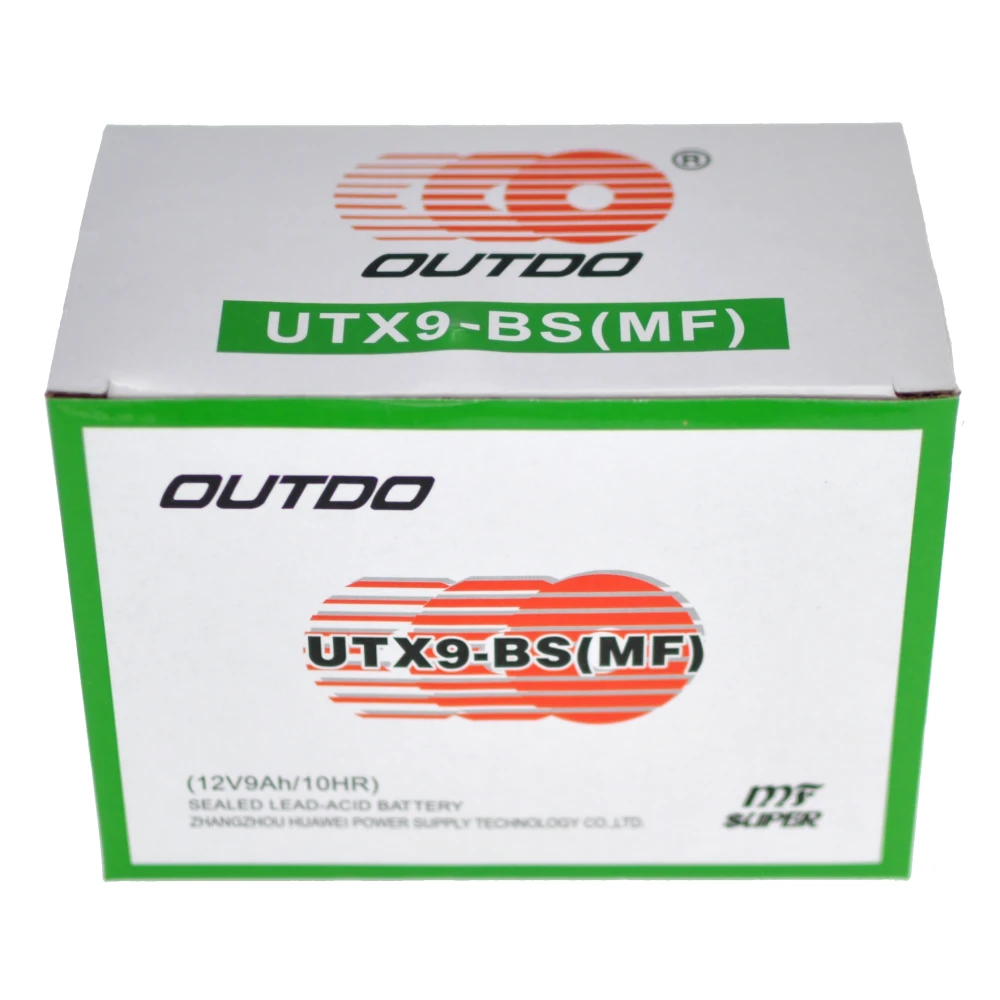 Baterie moto UTX9A YTX9-BS Gel, performanță ridicată
