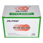 Baterie moto UTX9A YTX9-BS Gel, performanță ridicată