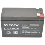 Acumulator plumb-acid reîncărcabil 12V 7Ah SY7-12 pentru alarme, UPS și altele