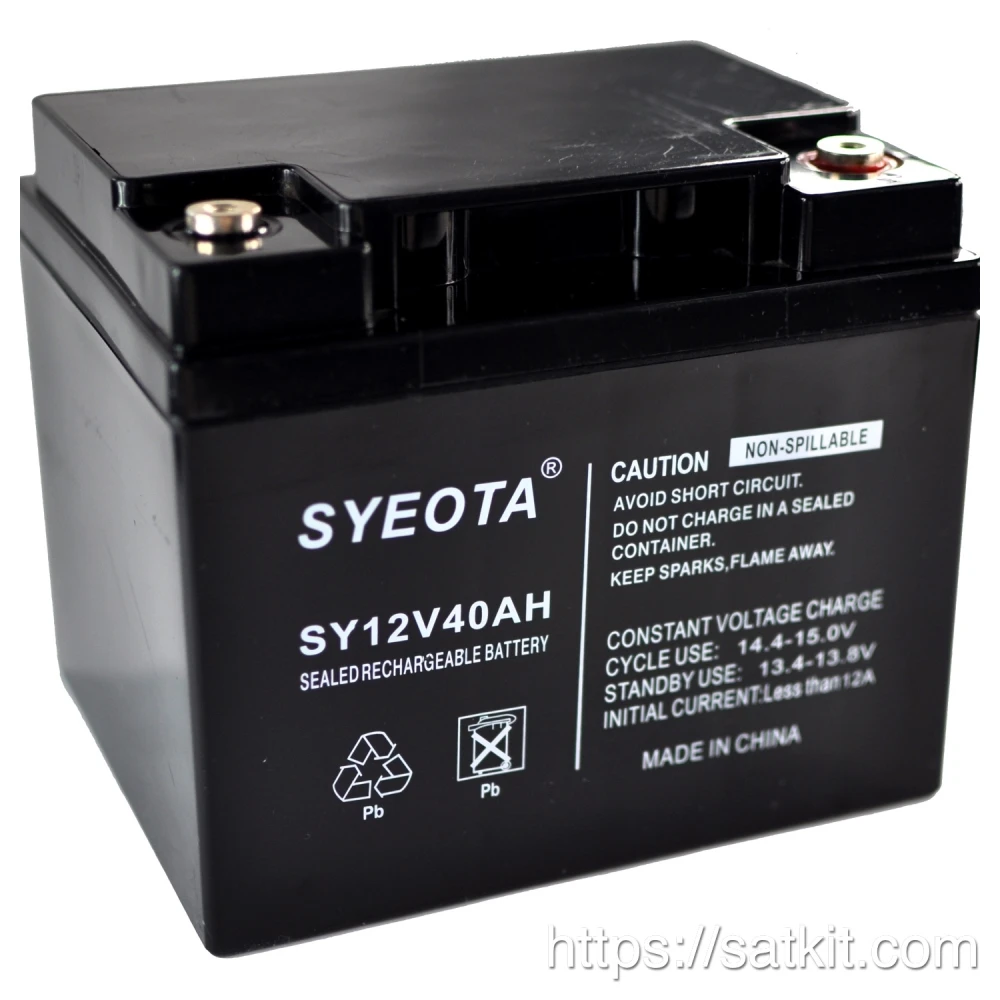 Acumulator plumb etanș reîncărcabil 12V 40Ah Sy40-12