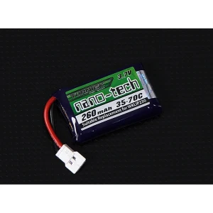 Baterie quadcopter JD-385 Turnigy Nano-Tech 260mAh 1S 3.7V pentru drone JXD