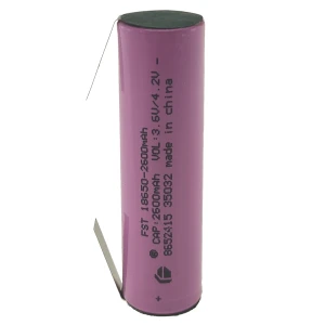 Acumulator 18650 2600mAh 3,7V cu tab pentru lipire, de calitate