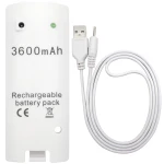 Baterie reincarcabila 3600mAh pentru mandouri Wii - putere si autonomie
