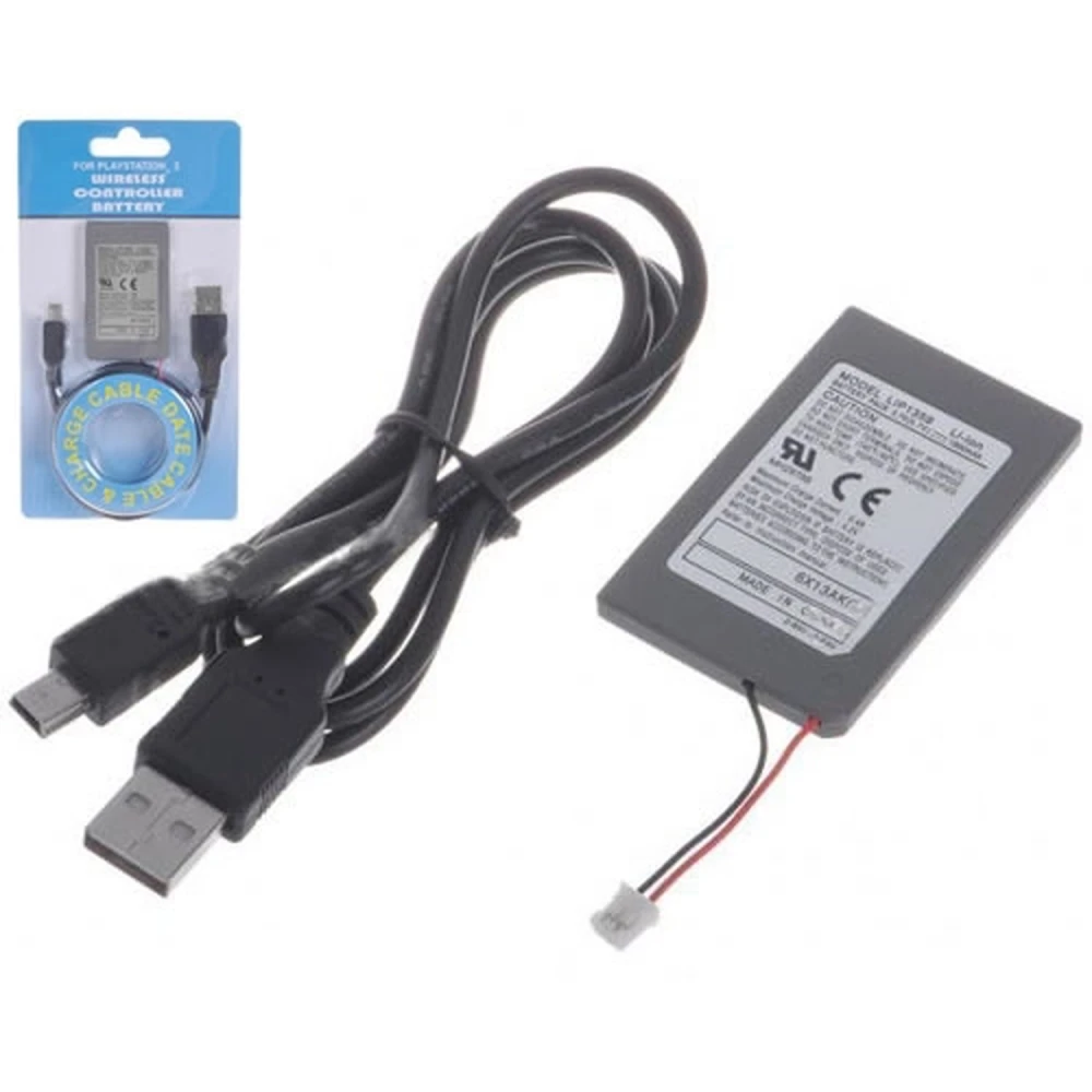 Acumulator reincarcabil pentru controller PS3 1800mAh cu cablu USB pentru PlayStation 3