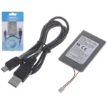 Acumulator reincarcabil pentru controller PS3 1800mAh cu cablu USB pentru PlayStation 3