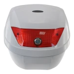 Top case universal moto 28L alb - cutie portcasca pentru 1 casca