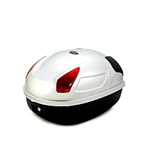Cutie portcasca bicicletă 17L alb JZH-818 pentru 1 cască