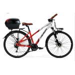 Cutie portcasca bicicletă 17L neagră JZH-818 pentru 1 cască cu încuietoare