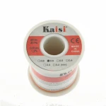 Bobină de cositor 0,6mm 150 gr Kaisi pentru lucrări de lipire electronică