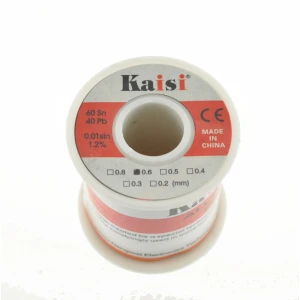 Bobină de cositor 0,6mm 150 gr Kaisi pentru lucrări de lipire electronică