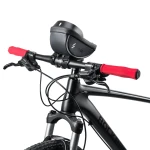 Geantă suport telefon bicicletă cu touchscreen și vizieră solară 0.5L