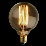 Bec filament G95 E27 40W Edison vintage pentru decor industrial