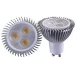 Bec LED GU10 3W 6500K lumină albă puternică pentru iluminare eficientă
