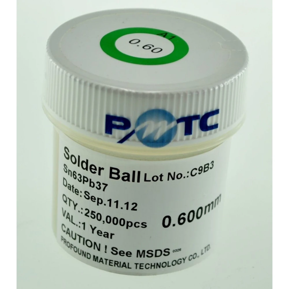 Bile de cositor cu plumb 0,5mm 250.000 buc pentru lipire profesională