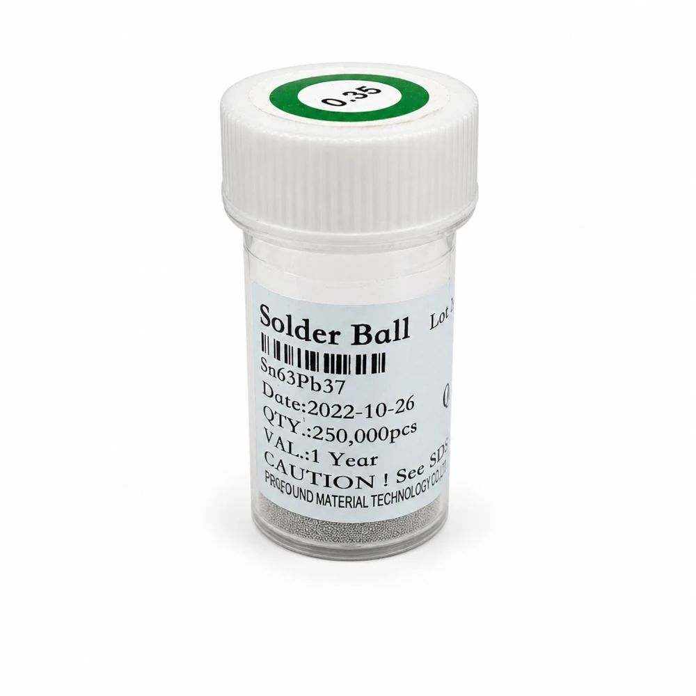 Tub bile cositor cu plumb 0,35mm 250.000 bucăți pentru lipire BGA