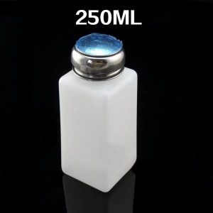 satkit Recipient dozator lichid de curățare alcool 250ml cu dozare prin presiune