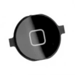Buton Home iPhone 4 Negru - piesă originală pentru reparație