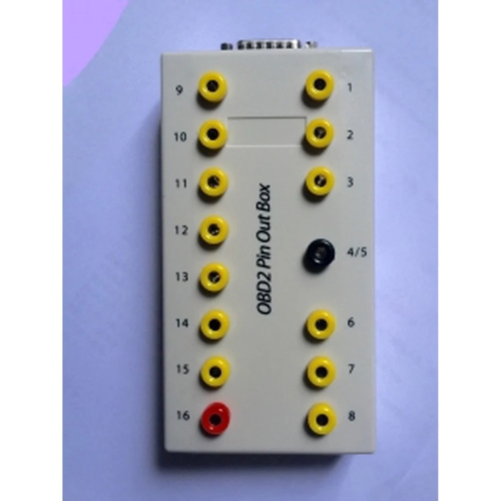 Breakout Box OBD2 Tester pentru diagnostic și testare pinout OBD2
