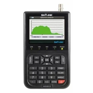 Cautator sateliti Satlink WS-6912 pentru DVB-S/DVB-S2 - masurator portabil de semnal