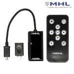 Cablu adaptor MHL la HDMI cu telecomandă pentru Galaxy S2, S3, S4, S5, Note 2 și HTC One