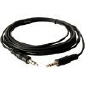 Cablu audio 3.5mm tată-tată 1.5 metri cu conectori aurii satkit