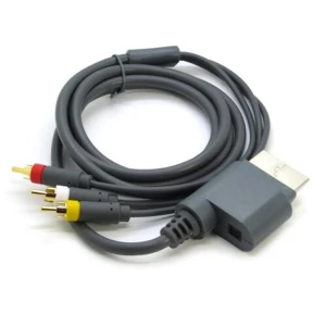 Cablu AV RCA pentru Xbox 360 - HD TV Premium compus A/V pentru Microsoft