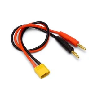 Cablu banana 4mm la XT60 15cm pentru încărcare baterie Amass