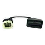 Cablu diagnoză 6 pin la 16 pin moto Kawasaki - adaptor KTM de calitate