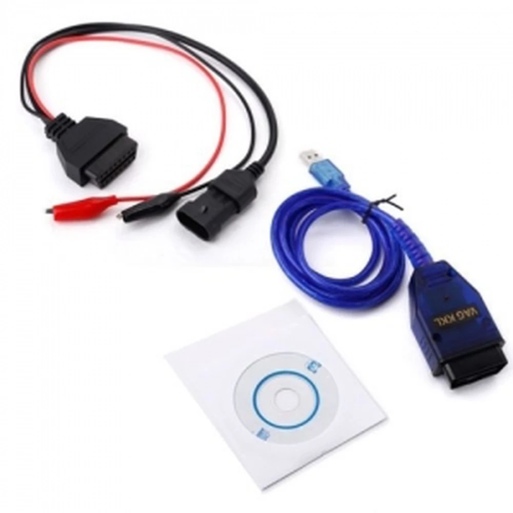Cablu diagnoză Fiat 3 pin OBD2 KKL VAG 409.1 USB cu interfață Alfa Fiat
