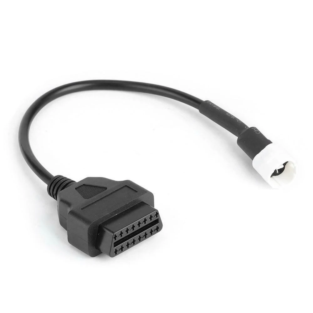 Cablu diagnoză OBD2 Yamaha 3Pin la 16 Pin pentru motociclete, compatibil și durabil