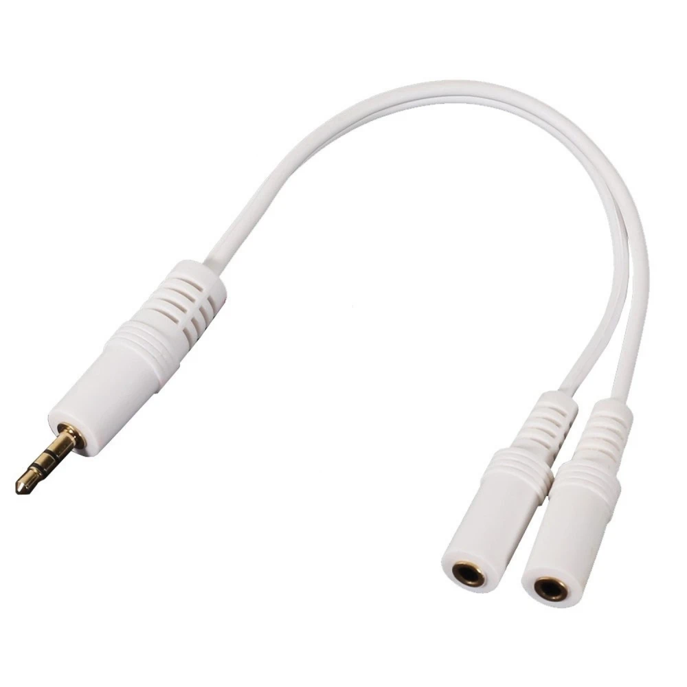 Cablu splitter audio pentru iPod și MP3, compatibil și practic