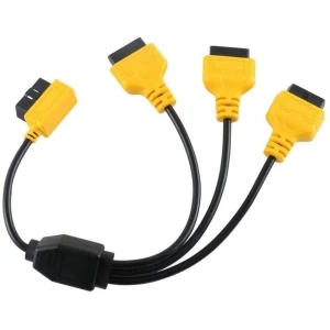 Cablu extensie OBD2 1 la 3 Autool 50cm - adaptor splitter pentru mașini