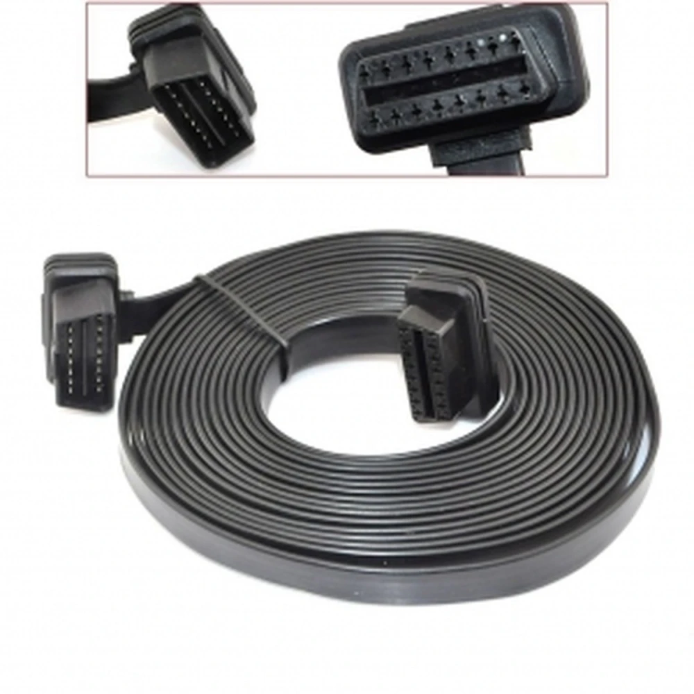 Cablu prelungitor OBD2 5m tată-mamă cu conector 16 pini pentru diagnoză